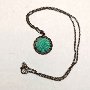 Turquoise Pendant Necklace